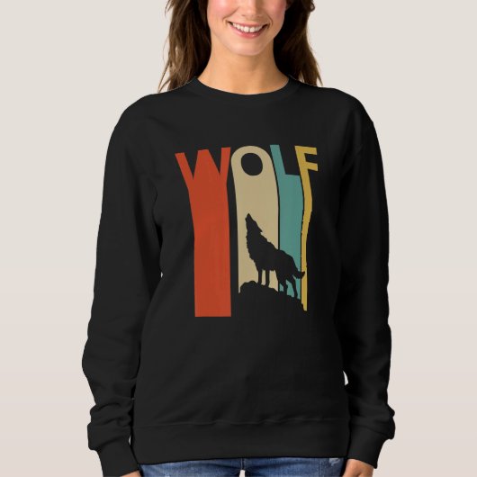 Cute Wolf Animal Trui (Voorkant)