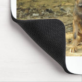 Cute Wolf Cub Muismat (Hoek)