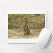 Cute Wolf Cub Muismat (Met muis)