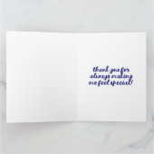 Cute Wolf en Pup Howl bij Full Moon Vaderdag Kaart (Binnen)