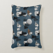 Cute Wolf Pack Bosnacht Baby Nursery Accent Kussen (Voorkant(Verticaal))