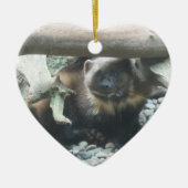 Cute Wolverine Keramisch Ornament (Voorkant)