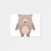 Cute wombat post-it® notes (Voorkant)