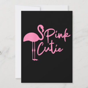 Cute Womens Pink Flamingo   Roze klauw   Flamingo Save The Date
