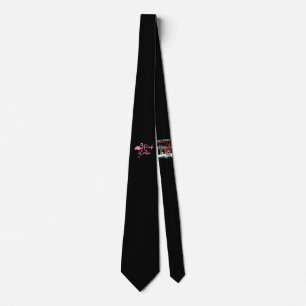 Cute Womens Pink Flamingo   Roze klauw   Flamingo Stropdas