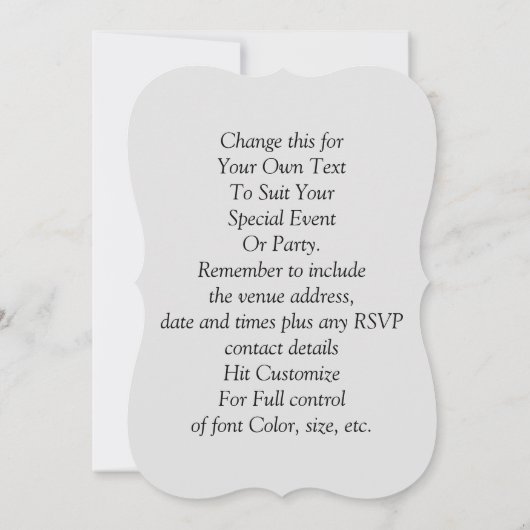 Cute Woodland Animal Bunny Rabbit Peronalized Kaart (Achterkant)