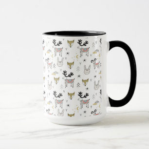 Cute Woodland Animal Doodle Pattern Mok