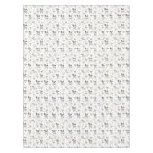 Cute Woodland Animal Doodle Pattern Tafelkleed (Voorkant)