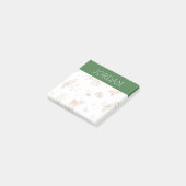 Cute Woodland Animal Friends Pattern Post-it® Notes (Schuin)