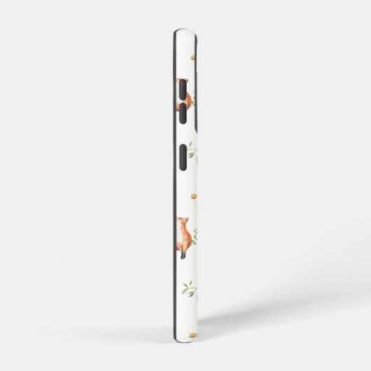 Cute Woodland Animal Friends Pattern Samsung Galaxy Hoesje (Rechterkant)