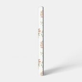 Cute Woodland Animal Friends Pattern Samsung Galaxy Hoesje (Linkerkant)