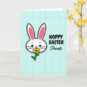 Cute Woodland Animal Holiday Card Kaart (Gele Bloem)