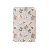Cute Woodland Animal Kinder Pattern Bathroom Badmat (Voorkant Verticaal)