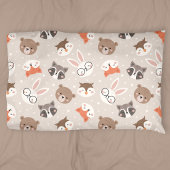 Cute Woodland Animal Kinder Pattern Kussensloop