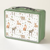 Cute Woodland Animal Pattern (Achterkant)
