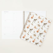 Cute Woodland Animal Pattern Planner (Display)