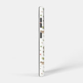 Cute Woodland Animal Pattern Samsung Galaxy Hoesje (Rechterkant)