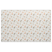 Cute Woodland Animal Pattern Stof (Fat Quarter)