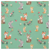 Cute Woodland Animal Stof (Swatch)