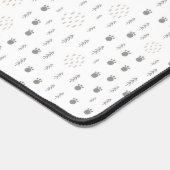 Cute Woodland Animal Track Pattern Bureaumat (Hoek)