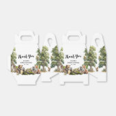 Cute Woodland Animals Baby shower Bedankdoosjes (Uitgevouwen)