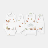 Cute Woodland Animals Baby shower Bedankdoosjes (Uitgevouwen)