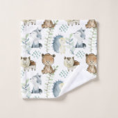 Cute Woodland Animals Bad Handdoek (Wasdoekje)