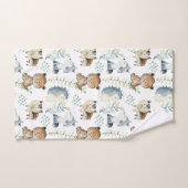 Cute Woodland Animals Bad Handdoek (Handdoek)