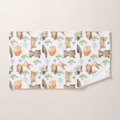 Cute Woodland Animals Bad Handdoek (Handdoek)