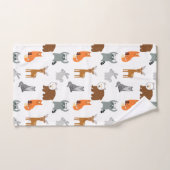 Cute Woodland Animals Bad Handdoek (Handdoek)