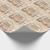 Cute Woodland Animals Cadeaupapier (Hoek)