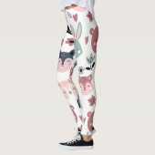 Cute Woodland Animals Forest Friends Nursery Leggings (Links)