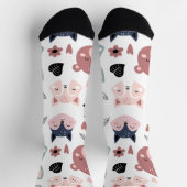 Cute Woodland Animals Forest Friends Nursery Sokken (Top)