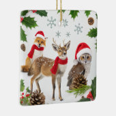 Cute Woodland Animals Keramisch Ornament (Rechts)