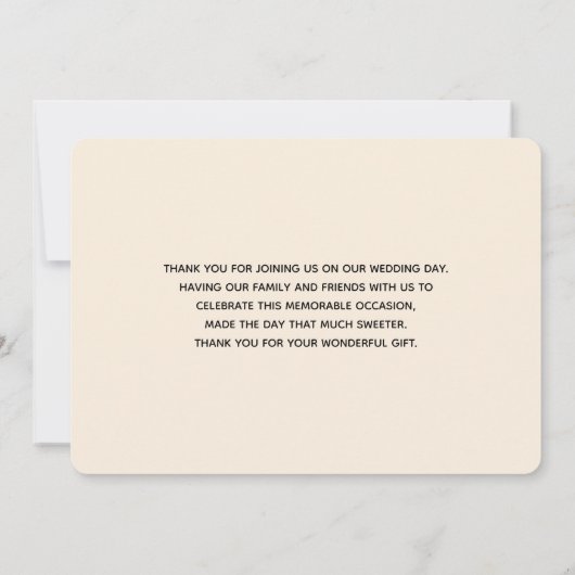 Cute Woodland Animals Nordic Pattern Bedankkaart (Achterkant)