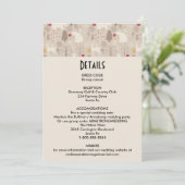 Cute Woodland Animals Nordic Pattern Kaart (Staand voorkant)