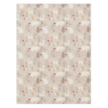 Cute Woodland Animals Nordic Pattern Kerstmis