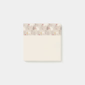 Cute Woodland Animals Nordic Pattern Post-it® Notes (Voorkant)