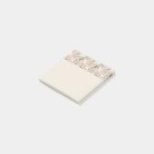 Cute Woodland Animals Nordic Pattern Post-it® Notes (Schuin)