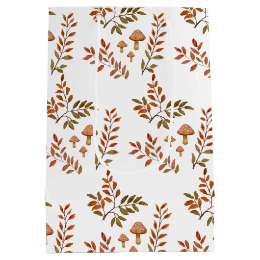 Cute Woodland Animals Thank You Baby Shower Medium Cadeauzakje (Achterkant)