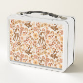 Cute Woodland Baby Deer Floral Pattern (Achterkant)