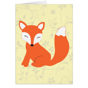 Cute Woodland Baby Fox
