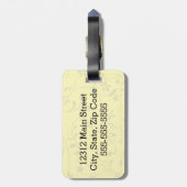 Cute Woodland Baby Fox Bagagelabel (Achterkant verticaal)