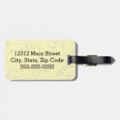 Cute Woodland Baby Fox Bagagelabel (Achterkant horizontaal)