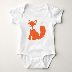 Cute Woodland Baby Fox Romper