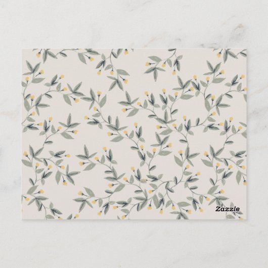 Cute Woodland Baby Lion Foliage Elke dag van de le Briefkaart (Achterkant)