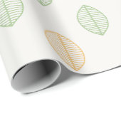 Cute Woodland Botanisch Baby shower Cadeaupapier (Rol Hoek)