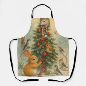 Cute woodland bunny christmas cozy festive holiday schort (Voorkant)