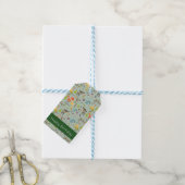 Cute Woodland Creaters Animal Pattern Birthday Cadeaulabel (Met Touw)