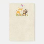 Cute Woodland Creatures Cartoon Illustration Post-it® Notes (Voorkant)